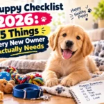 New Puppy Checklist 2026